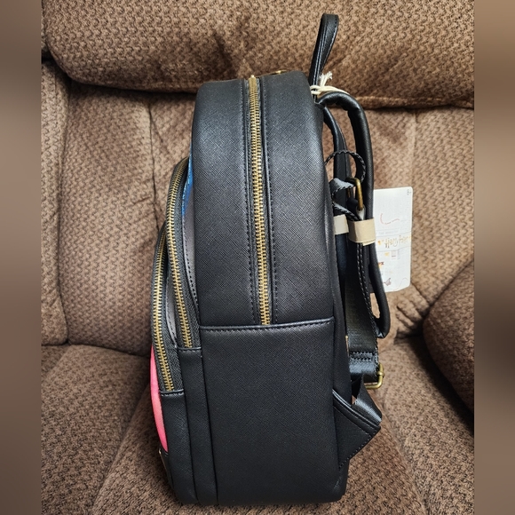 Harry Potter Trilogy Loungefly Mini Backpack - Picture 2 of 6